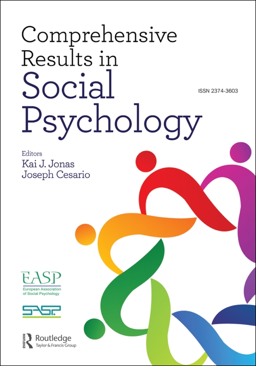 Comprehensive Results in Social Psychology Cover